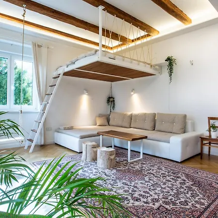Pipa's Place - Stylish Garden Prime Location * Lubiana